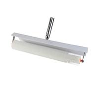 VKE Rodillo de Púas Autonivelante 50 cm con Protector Contra Salpicaduras, Rascador Autonivelant 56 cm, Zapatos Aireador para Cesped, Palo Telescopico Limpieza 162 cm (Solo Rodillo de Púas 50 cm)