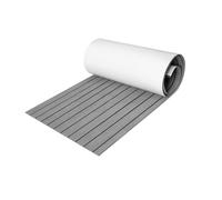 Vkechh Suelo de espuma EVA para barcos autoadhesivos, suelo de espuma EVA, cubierta de piso de bricolaje, alfombra antideslizante de espuma de teca para barcos, suelo de yate, piscina, 240 x 60/90 cm