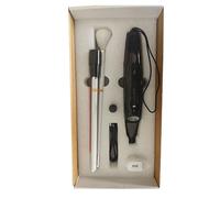Vkeots Bastón para Ciegos telescópico Inteligente con detección de obstáculos - Bastón de guía de Voz electrónico de 128 cm, Bastón Plegable Reflectante(A,128cm/50.4in)