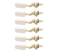 Vklopdsh Paquete de 6 válvulas flotantes para bebedero automático, para caballo, ganado, oveja, cerdo, perro, suministros de granja