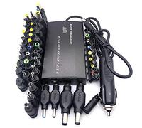 Vklopdsh Universal 5V-24V Adaptador de Corriente Ca Cargador de Casa para AutomóVil Ajustable Fuente de AlimentacióN USB5V 100W 5a Computadora PortáTil Conector de CC de 38 Piezas