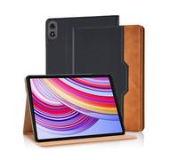 Vkooer Funda para Xiaomi Redmi Pad Pro de 12.1 pulgadas 2024 de piel sintética multiángulo con función atril con bolsillo frontal y banda de fijación para Tab Redmi Pad Pro de 12.1 pulgadas, color