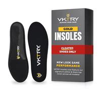 VKTRY Plantillas Gold Performance, inserciones de fibra de carbono personalizadas, zapatos sin tacos, baloncesto, voleibol, deportes de raqueta, correr y más, correr más rápido, saltar más alto,