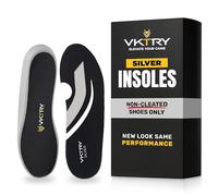 VKTRY Plantillas Silver Performance - Inserciones compuestas de fibra de carbono para atletas | Ligeras y estructuradas para el arco de apoyo, absorción de impactos, retorno de energía, estabilidad