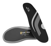 VKTRY Plantillas unisex Silver Sports: plantillas de fibra de carbono para atletas casuales de hasta 150 libras de peso - absorción de golpes, retorno de energía y explosividad, rendimiento mejorado, protección de lesiones y recuperación