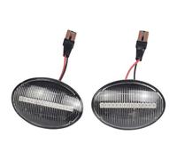 VKVZGPRARW Luz Señal Giro Para Combo C B Para Tigra A Para Astra F Para Corsa C B 1991-2011 Montaje De Lámpara De Señal De Giro Coche Luz Secuencial Indicador Lateral(2Pcs Dynamic Crystal)