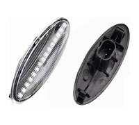 VKVZGPRARW Luz Señal Giro Para T&oyota Para Yaris Para RAV4 2005-2010 Para Auris Para COROLLA Lámpara De Señal De Giro Dinámica Montaje De Indicador Lateral Luz Secuencial(Dynamic Crystal)