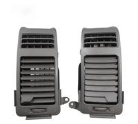 VKVZGPRARW para Nissan para Titan para Armada Control Ventilación Aire Acondicionado Coche Sin Altavoz Central Dash Radio Salida Panel Botón Salida Aire Coche(Left and Right-Gray)
