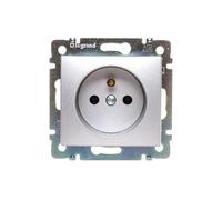 VL-BASE FR 2P+T 16A TORN ALUM