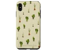 Vlad Mel Growing Produce Vegetable Gardening Cottagecore Carcasa para iPhone XS MAX