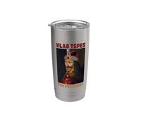 Vlad Tepes presidente Drácula Rumanía vampiro Transilvania Vaso térmico de acero inoxidable de doble pared