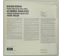VLADAMIR ASHKENAZY - PIANO CONCERTOS NOS 1 &2 RACHMANOV VINYL LP[SXL6554] 1970