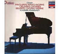 VLADIMIR ASHKENAZY - 410 180-1 CHOPIN Favourite Piano Works. VLADIMIR ASHKENAZY. DECCA STEREO 1986 VINYL LP. (NOT CD)