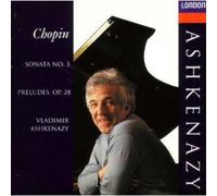 Vladimir Ashkenazy Chopin: Sonata No.3/ Preludes. Op.28 (CD) (Importación USA)
