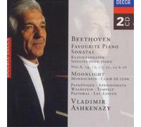 Vladimir Ashkenazy Favourite Piano Sonatas (CD) Album (Importación USA)
