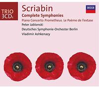 Vladimir Ashkenazy Peter Jablonski Deutsches Symphonie-Orchester Berlin - Scriabin: Complete Symphonies / Piano Concerto, etc.