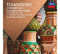 Vladimir Ashkenazy – Tchaikovsky: Sinfonía n.º 5 / Serenata – CD – Importación USA