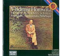 vladimir horowitz:Favorite Beethoven Sonatas: NO.14 IN C-SHARP MINOR OP.27,NO.2(MOONLIGHT), NO.8 IN C MINOR,OP.143(PATHETIQUE) , NO.23 IN F MINOR,OP.57(APPASSIONATA) - CBS