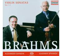 Vladimir Spivakov, violin;Alexander Ghindin, piano - Brahms: sonatas para violin