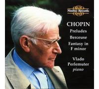 Vlado Perlemute Preludes, Berceuse, Fantasy in F Minor (P (CD) (Importación USA)