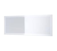Vladon Espejo Lima, Espejo de Pared con Marco Moderno, Blanco de Alto Brillo (139 x 55 cm)