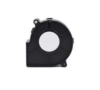 VLALAMNO 1 Uds 7530 DC 5V 12V 24V proyector Ventilador centrífugo refrigeración 7CM Ventilador 75x75x30mm Ventilador de refrigeración 5V USB(12V Dual Ball)