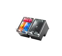 VLALAMNO Adecuado for 61 Cartuchos de Tinta Que se Pueden Rellenar con impresoras inyección 1000 1010 1050 1510 4500 2620 2621 4630 2050 2510 5530 en Negro y Color(61(Black+Colorful) -R)