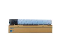 VLALAMNO Adecuado for Cartucho de Polvo TN221 C227 C287 C7528 C7828 ADC227 ADC287 Tinta((Blue)-27000 Pages)