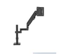 VLALAMNO Brazo de soporte de presión de gas for monitor, columna de 27/32 pulgadas, carga máxima elevada de 9 kg(Black)
