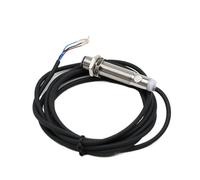 VLALAMNO Sensor fotoeléctrico difuso M12 IP65 20cm Interruptor infrarrojo fotoeléctrico de Larga Distancia 24v NPN PNP (Color : Diffuse 20cm, Size : E12-DS20NA NPN NO)