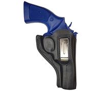 VlaMiTex IWB 14 Funda para revólver Dan Wesson 357, de Piel, Negro