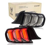 VLAND 5 modelos de luces traseras LED completas para transparentes Mustang GT 2015-2019 luz de la cola