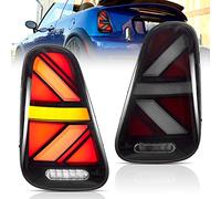 VLAND LED Luces traseras para Mi+ni Coo-per/One MK1 R50 R52 R53 Hatch 2001-2006,con señales de giro secuenciales,Con ITV, par (izquierdo y derecho)