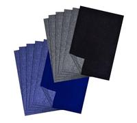 Vlecexs 100 Pcs Hojas dePapel de Calco, Papel de Carbón para Trazar, Papel Carbón A4 para Trazar Patrones de Dibujo en Proyectos de Madera Lienzo Tela (21 x 29.7 CM)