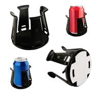 Vlecexs 2 Pcs Portavasos Coche Multifuncional Portavasos para Automóvil Soportes para Vasos de Coche Soporte para Bebidas Latas Portabebidas Universal Tazas Café Botella Latas Bebidas Negro