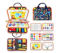 Vlecexs Montessori 91 Juguetes Aprendizaje Sensorial Niños Niñas 1-4 Años Educación Turísticos Alfabética Digital Pintura