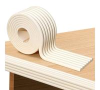 Vlecexs Protector Esquinas Muebles, Multiusos Protector Espuma, 200cmx80mmx8mm Protector de Bordes Autoadhesivo, Suave Protectores para Borde Esquina para Niños, Protector Esquinas para Bebe y Muebles