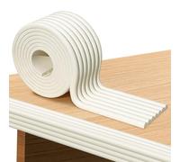 Vlecexs Protector Esquinas Muebles, Multiusos Protector Espuma, 200cmx80mmx8mm Protector de Bordes Autoadhesivo, Suave Protectores para Borde Esquina para Niños, Protector Esquinas para Bebe y Muebles