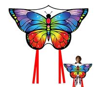 VLEDARLING Cometa para Niños y Adultos, Cometas de Mariposa, Cometa de Mariposa, Cometas fáciles de volar para niños y niñas, Regalo de Cometas, Incl.100m Hilo de Cometa,Fácil de Volar y Montar Cometa