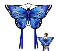 VLEDARLING Cometa para Niños y Adultos, Cometas de Mariposa, Cometa de Mariposa, Cometas fáciles de volar para niños y niñas, Regalo de Cometas, Incl.100m Hilo de Cometa,Fácil de Volar y Montar Cometa