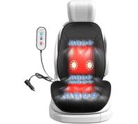 VLFLG Funda de asiento de verano mejorada 2026 para asiento delantero, cojín de asiento de coche ventilado de 12 V con masaje, funda de asiento de invierno y refrigeración para coche, SUV, camión
