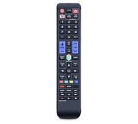 VlHpnpe AA5900784C - Mando a distancia de repuesto para televisores inteligentes UE46F7000, enchufes Play antideslizante, bajo consumo de energía, amplio para televisores inteligentes