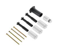 VlHpnpe Accesorio de extensión de fontanería, adaptador de extensión de textura ABS de alta calidad, perfecto para múltiples accesorios, accesorio de expansión de grifo de configuración amigable