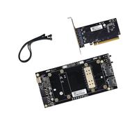 VlHpnpe Adaptador de implementación de hardware flexible para GPU SXM2 V100 que permite la conexión a ranuras PCIe a través de un adaptador de interfaz de alto ancho de banda