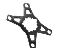 VlHpnpe Adaptadores de plato de bicicleta 110 de 3 pernos a 4 pernos, conversión de aleaciones de aluminio, brazo de manivela, adaptadores de rueda de cadena, aleaciones de aluminio, brazo de manivela