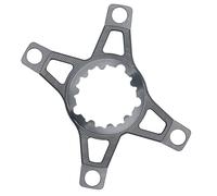 VlHpnpe Adaptadores de plato de bicicleta 110 de 3 pernos a 4 pernos, conversión de aleaciones de aluminio, brazo de manivela, adaptadores de rueda de cadena, aleaciones de aluminio, brazo de manivela