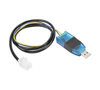 VlHpnpe Cable de programación USB, carcasa ABS y software de PC, cable USB CAN para controladores VOTOL