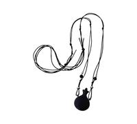 VlHpnpe Cadena de cuentas de madera inspirada con un pequeño colgante de caldera y calabaza, casual, elegante, regalo único para botella de agua, One Size, como se describe, como se describe