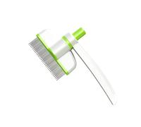 VlHpnpe Cepillo de masaje para quitar el pelo suelto, ABS para mascotas, control de cobertizos y mantenimiento de pelaje, herramienta portátil para quitar el pelo de mascotas
