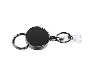 VlHpnpe Llavero retráctil equipado con clip de cinturón para teléfono para asegurar artículos multifunción en varios escenarios, múltiples clips